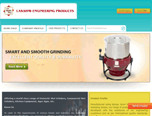 Tablet Screenshot of lepwetgrinders.com